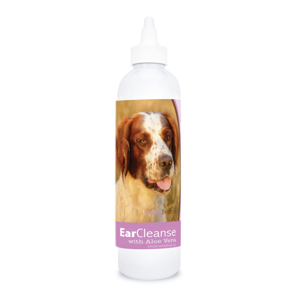 8 oz Irish Red & White Setter Ear Cleanse with Aloe Vera Sweet Pea & Vanilla