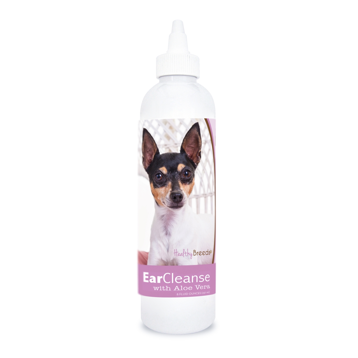 8 oz Toy Fox Terrier Ear Cleanse with Aloe Vera Sweet Pea & Vanilla
