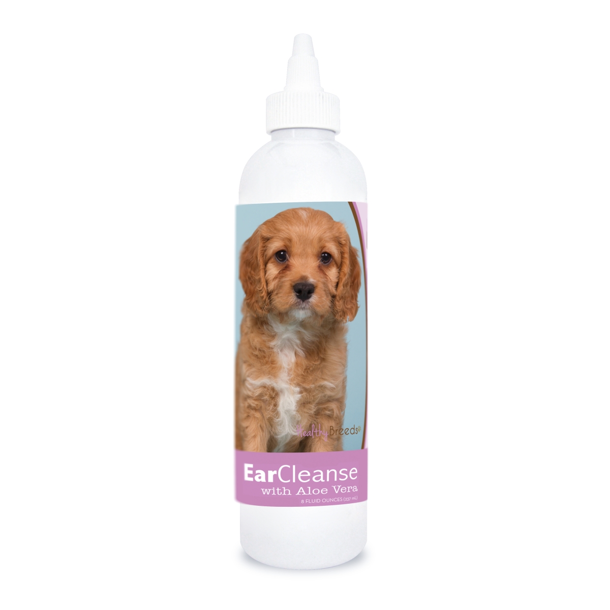 840235198499 8 oz Cavapoo Ear Cleanse with Aloe Vera Sweet Pea & Vanilla