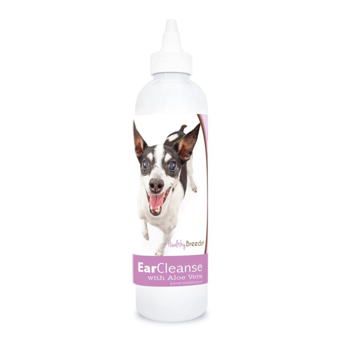 8 oz Rat Terrier Ear Cleanse with Aloe Vera Sweet Pea & Vanilla