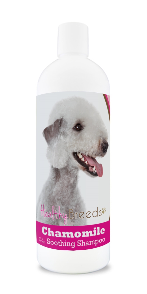 840235199120 8 oz Bedlington Terrier Chamomile Soothing Dog Shampoo