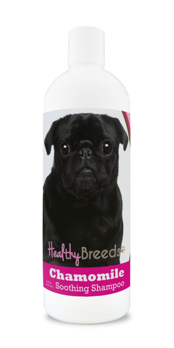 Picture of Healthy Breeds 840235162148 8 oz Pug Chamomile Soothing Dog Shampoo