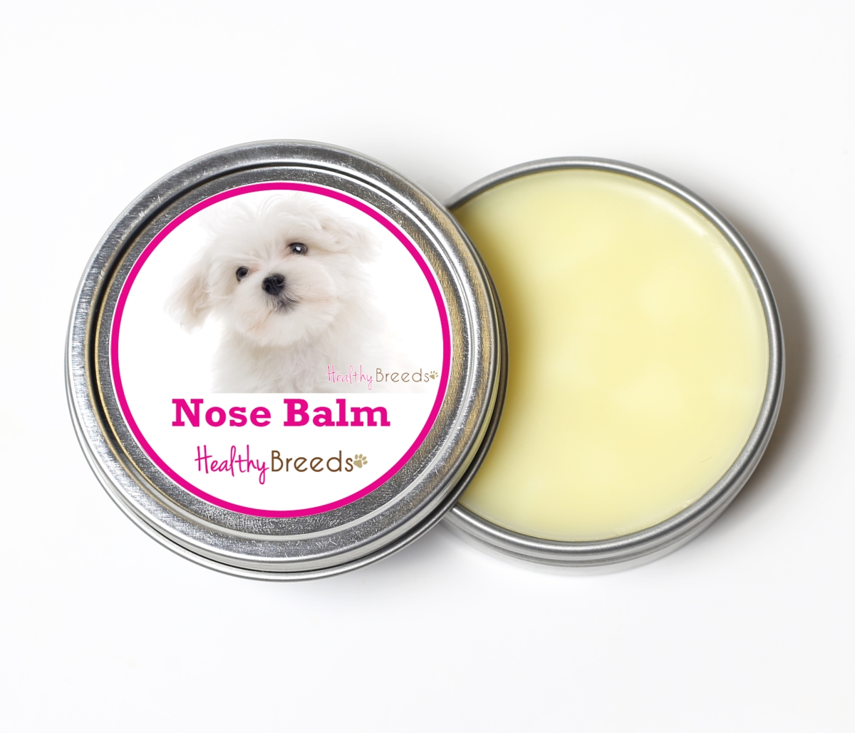 Picture of Healthy Breeds 840235190400 2 oz Maltese Dog Nose Balm