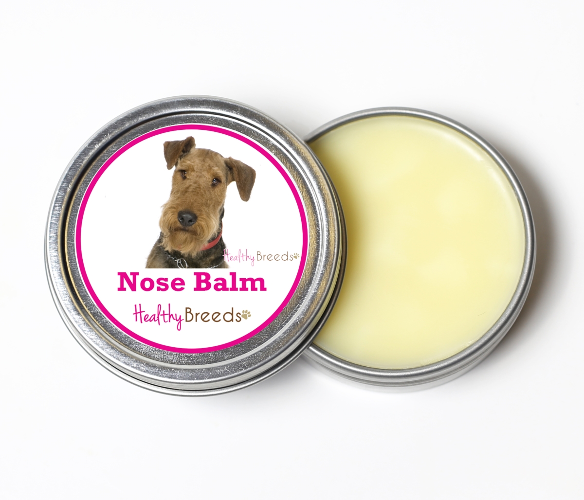 Picture of Healthy Breeds 840235190448 2 oz Airedale Terrier Dog Nose Balm