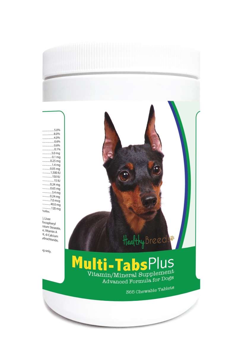 840235123293 Miniature Pinscher Multi-Tabs Plus Chewable Tablets - 365 Count