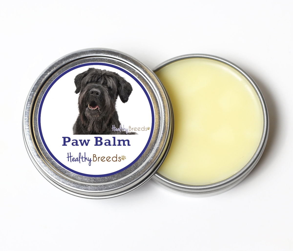 2 oz Black Russian Terrier Dog Paw Balm - Black - 2 oz