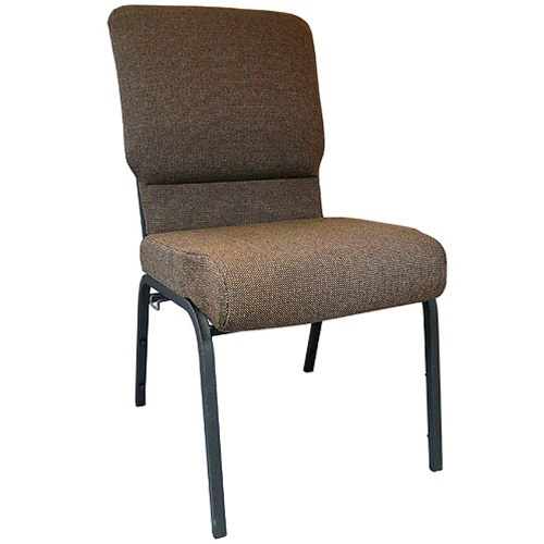 PCHT185-106 18.5 in. Advantage Church Chairs, Java