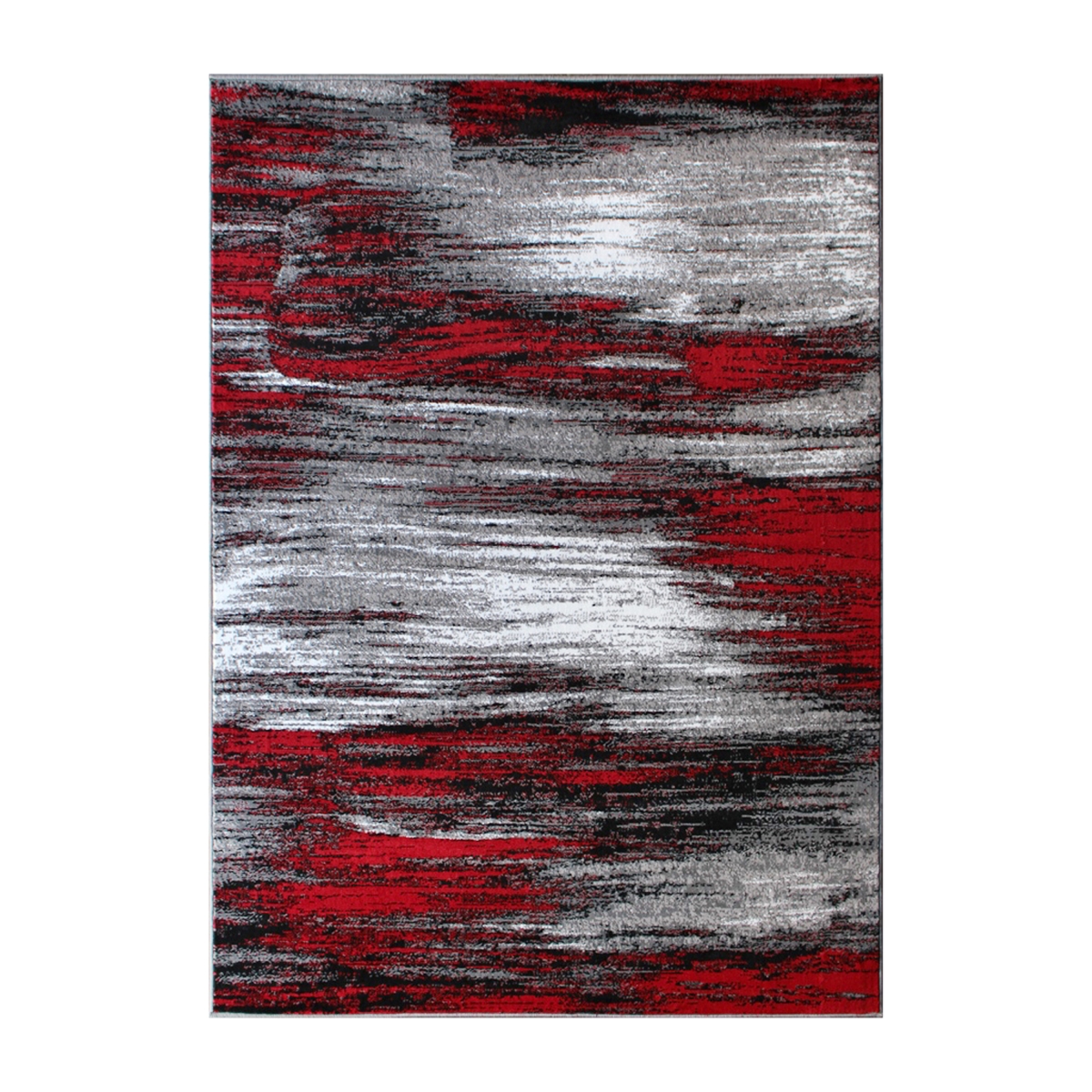 ACD-RGTRZ863-810-RD-GG 8 x 10 ft. Red Scraped Design Area Rug - Olefin Rug with Jute Backing - Living Room, Bedroom & Entryway -  Flash Furniture