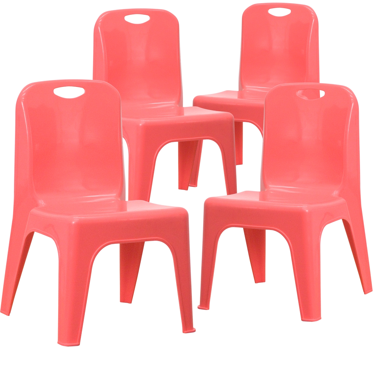 Flash Furniture 4-YU-YCX4-011-RED-GG