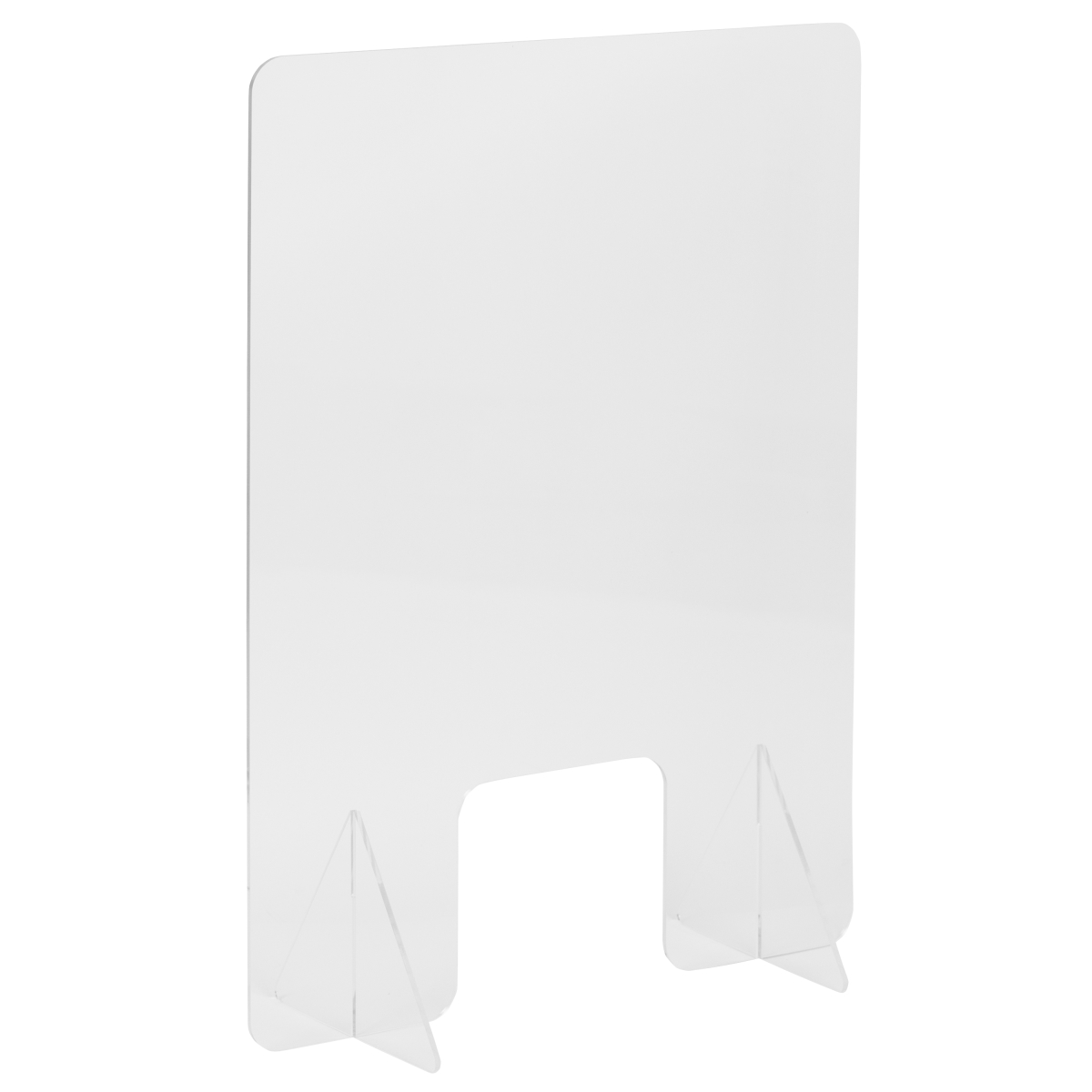 Picture of Flash Furniture BR-ASLF-3324-GG 33 x 24 in. Clear Acrylic Free-Standing Register Shield & Sneeze Guard