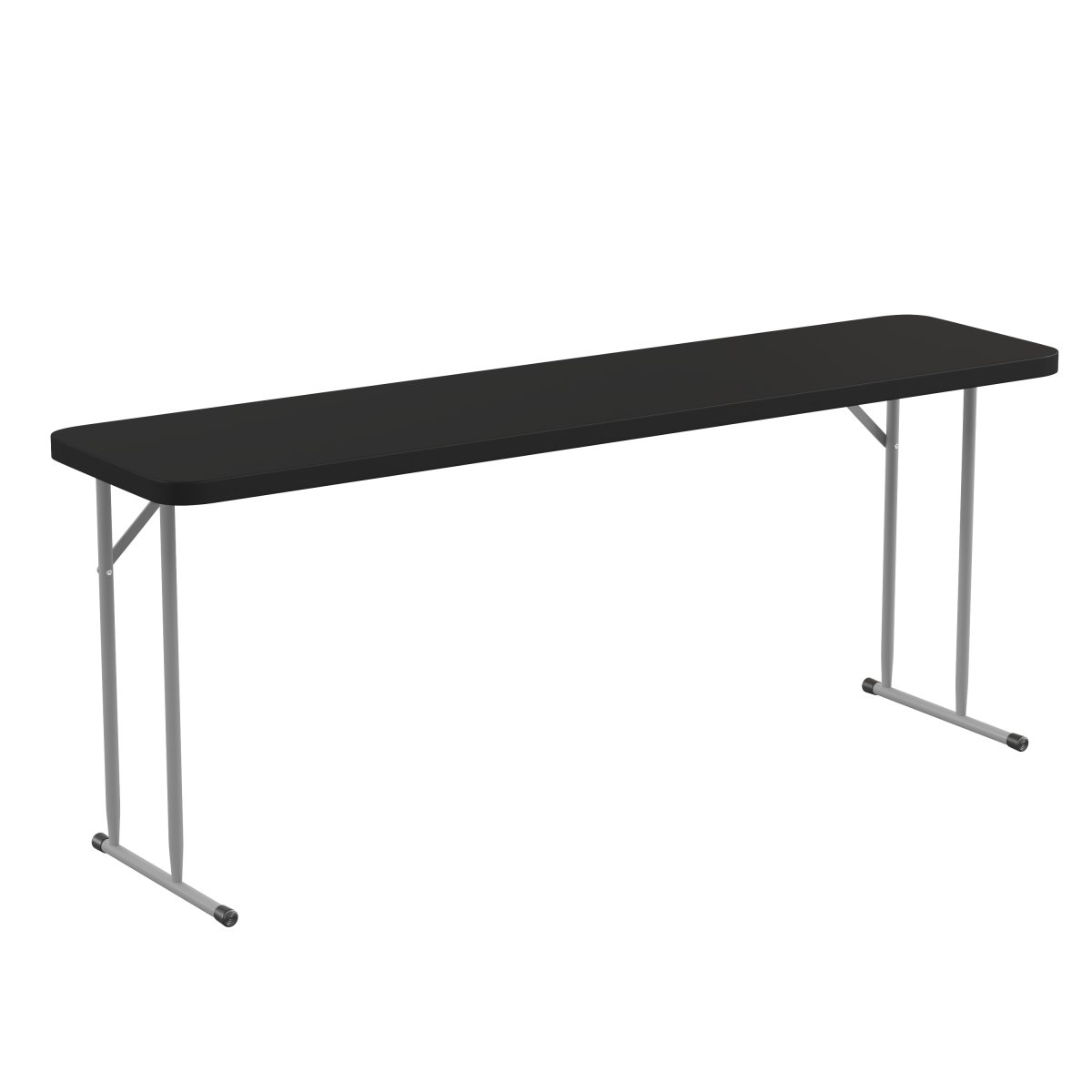 Picture of Flash Furniture RB-1872-BK-GG 6 ft. Black Plastic Folding Training Table