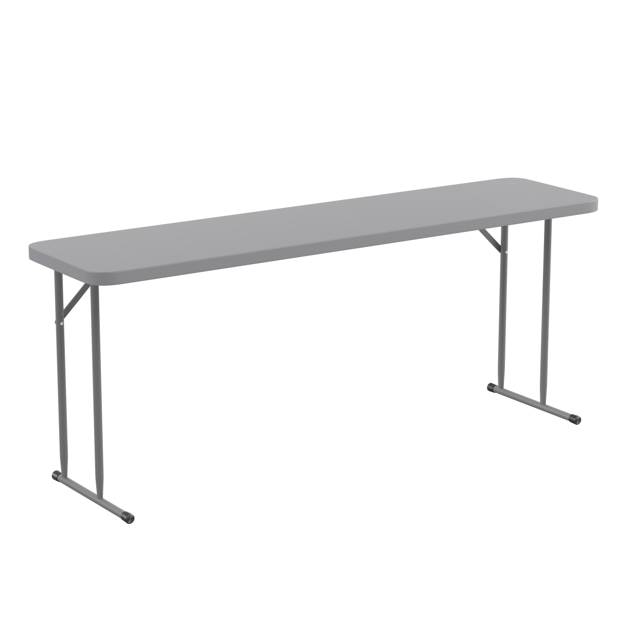 Picture of Flash Furniture RB-1872-GY-GG 6 ft. Gray Plastic Folding Training Table