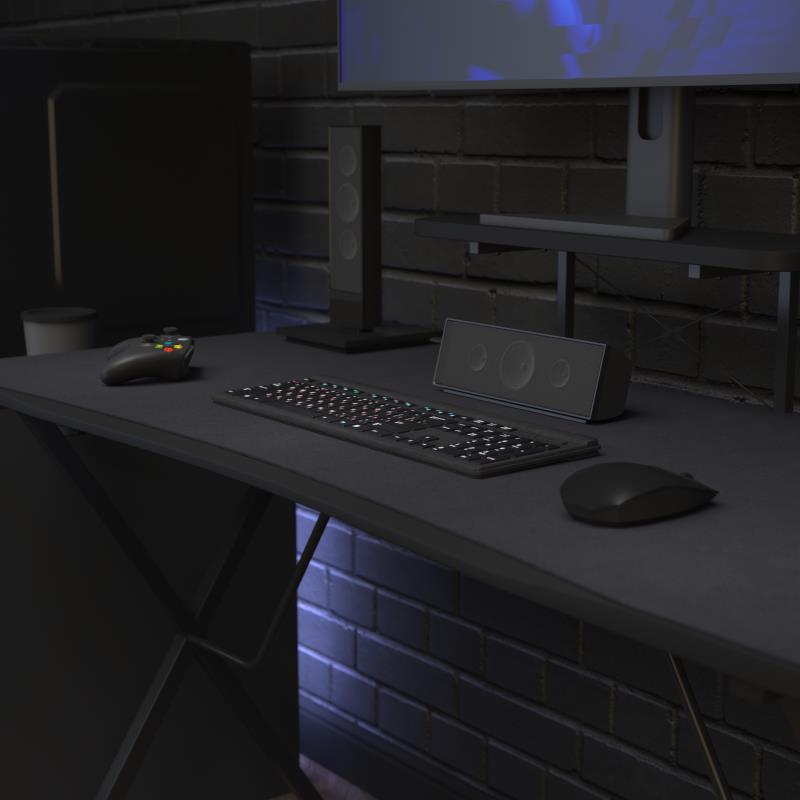 Mega Size Black Gaming Mouse Pad - Large - Anti-Slip Base