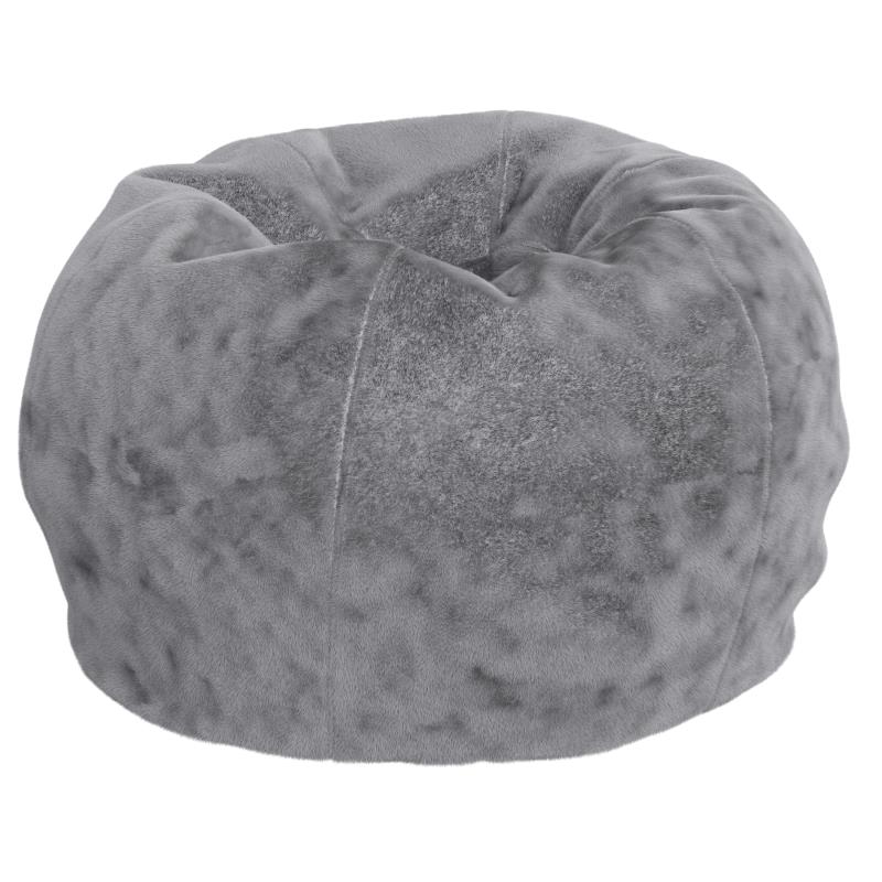 Flash Furniture DG-BEAN-SMALL-FUR-GY-GG