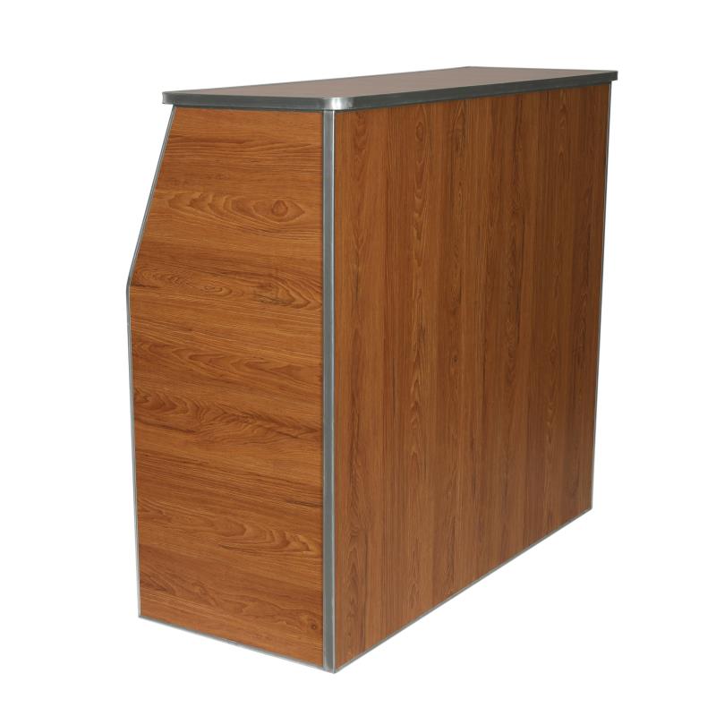 Picture of Flash Furniture XA-BAR-48-MPL-GG 4 ft. Amara Maple Woodgrain Laminate Foldable Bar - Portable Event Bar
