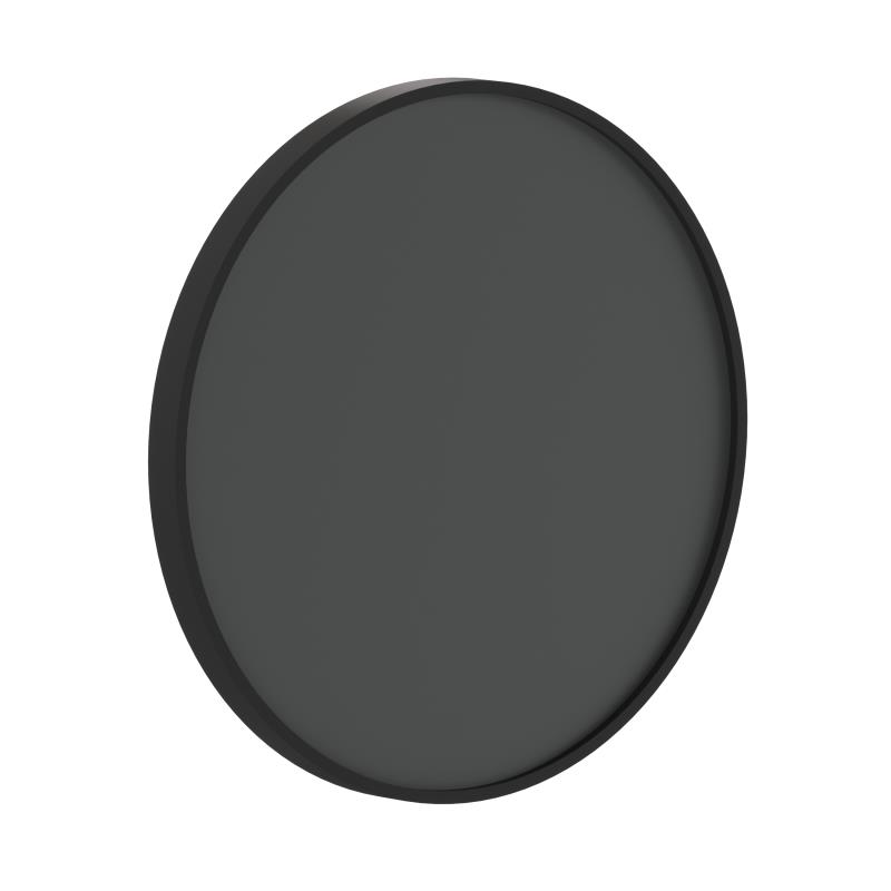 HGWA-CHKCIRCLE24-BLK-GG 24 in. Canterbury Round Wall Mounted Magnetic Chalkboard for Home or Business with Eraser & Chalk in Black Pine Wood Frame -  Flash Furniture