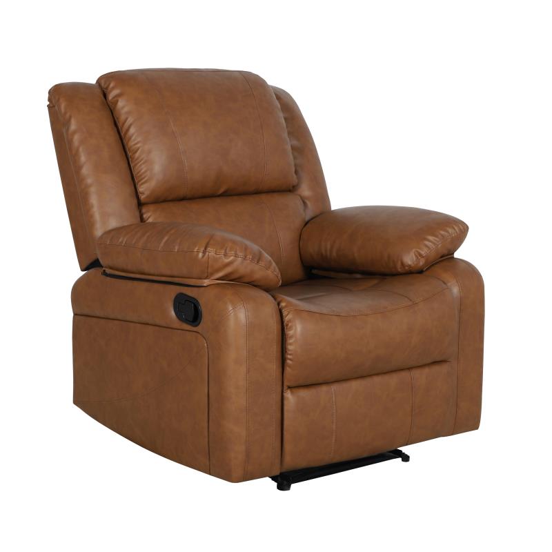 BT-70597-1-CGN-GG Harmony Series Cognac LeatherSoft Recliner