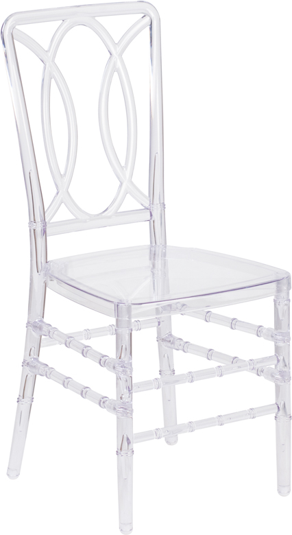 Picture of Flash Furniture BH-H007-CRYSTAL-GG Ultra Violet Flash Elegance Crystal Ice Stacking Chair