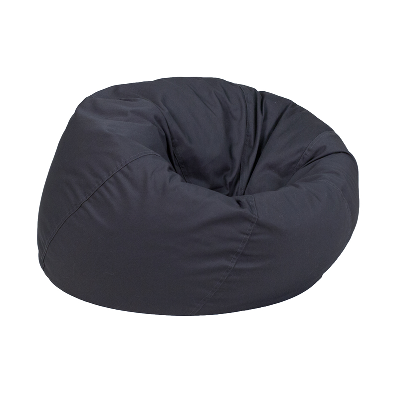 Picture of Flash Furniture DG-BEAN-SMALL-SOLID-GY-GG Small Solid Gray Kids Bean Bag Chair