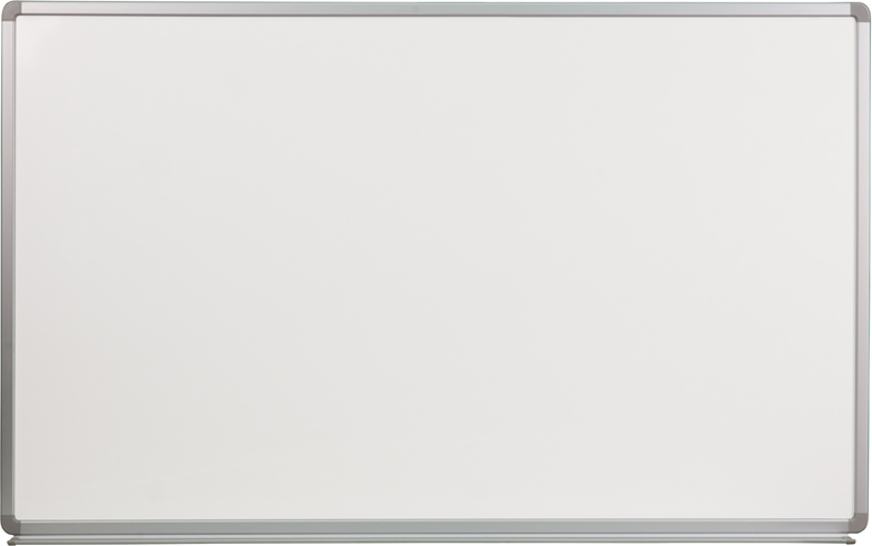 Picture of Flash Furniture YU-90X150-POR-GG 5 x 3 ft. Porcelain Magnetic Marker Board