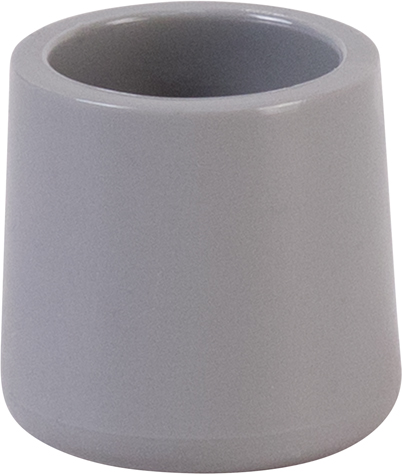 LE-L-3-GREY-CAPS-GG Grey Replacement Foot Cap for Plastic Folding Chairs