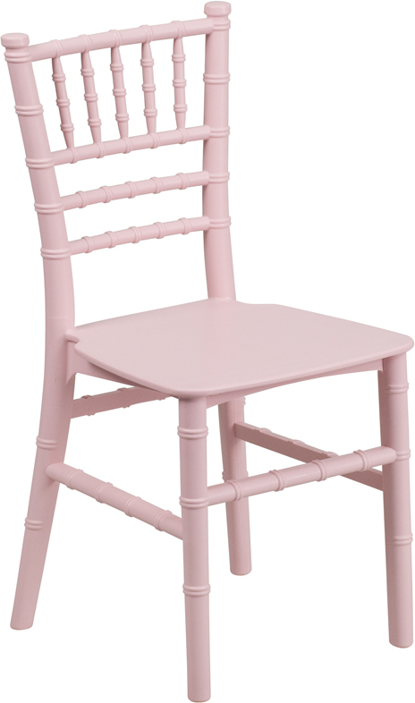 Picture of Flash Furniture LE-L-7K-PK-GG Kids Pink Resin Chiavari Chair