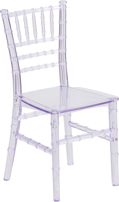 Picture of Flash Furniture LE-L-7K-CL-GG Kids Crystal Transparent Chiavari Chair
