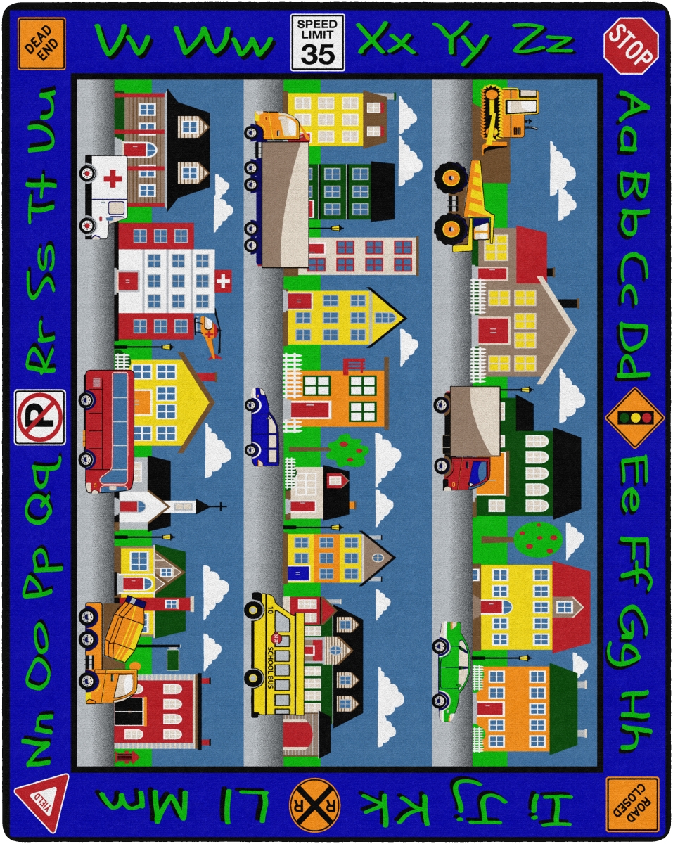 FE260-58A 10 ft. 9 x 13 ft. 2 Our Town Rug - Rectangle