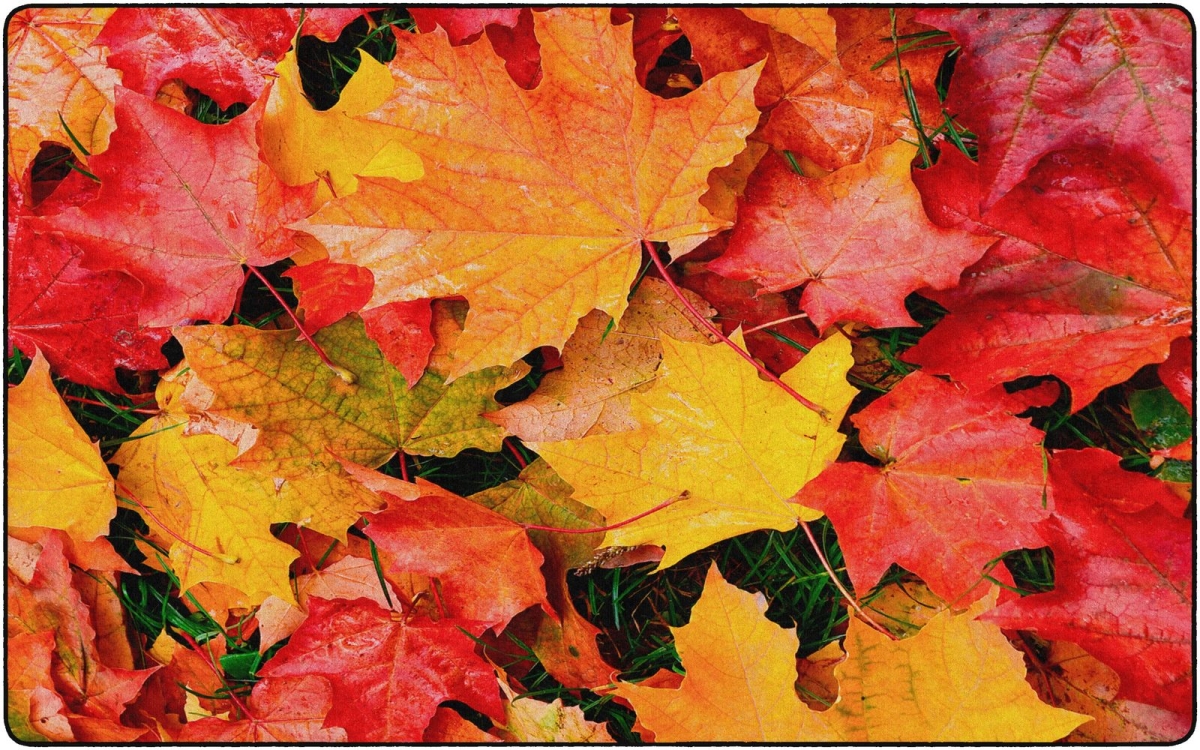 FA1534-44FS 7 ft. 6 in. x 12 in. Leaves Carpet