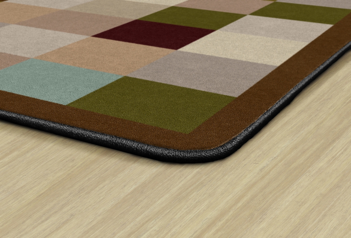 FM182-50A Multi Block Rectangle Rug - 8 ft. 4 in. x 12 ft.