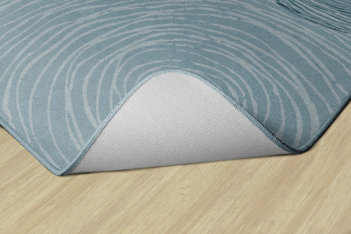 FA1375-34FS Kaleidoscope Blue Rug - 6 x 9 ft.