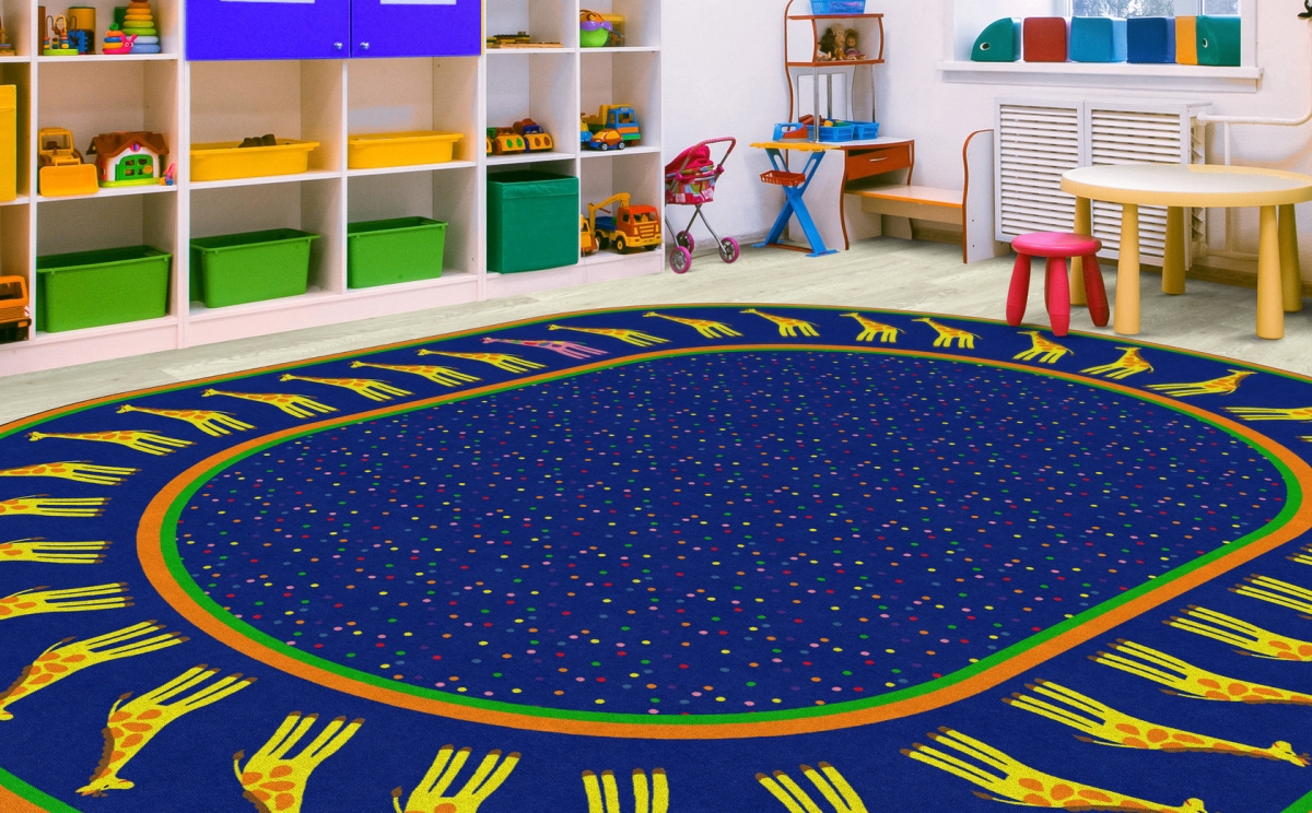 FE269-59A Be Yourself Oval Rug - 10 ft. 6 in. x 13 ft. 2 in.