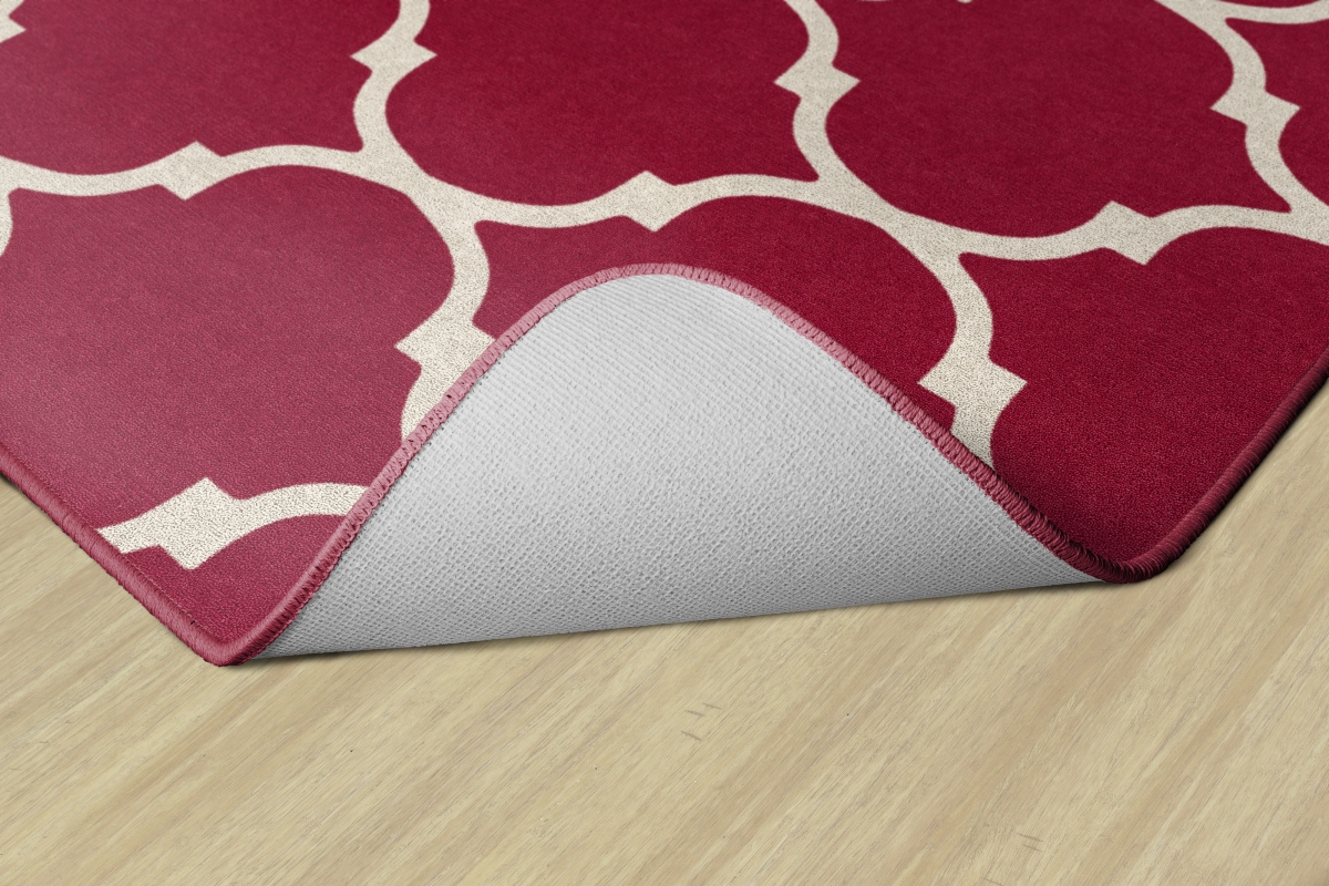 FA1377-50FS Trellis Red Rug - 8 ft. 4 in. x 12 ft.