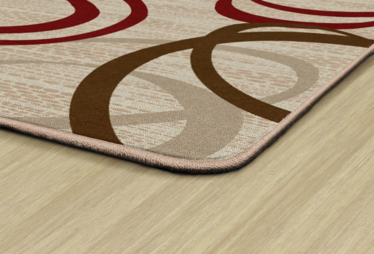 FM222-34A Duo Pearl Rectangle Rug - 6 x 9 ft.