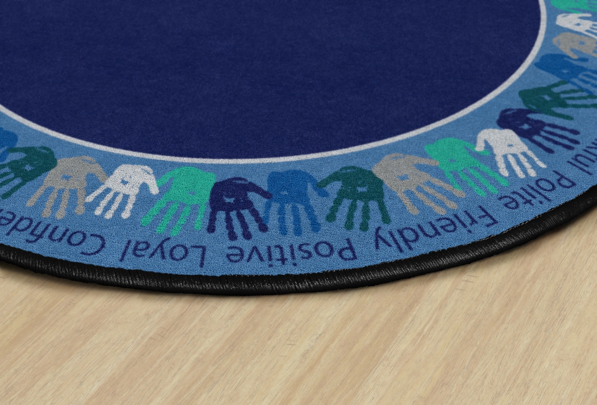 FA1845-27FS Helping Hands Cool Round Rug - 6 ft.
