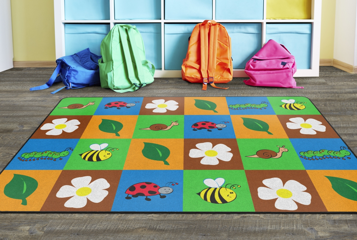 FE292-32A Nature Square Rectangle Rug - 6 ft. x 8 ft. 4 in.
