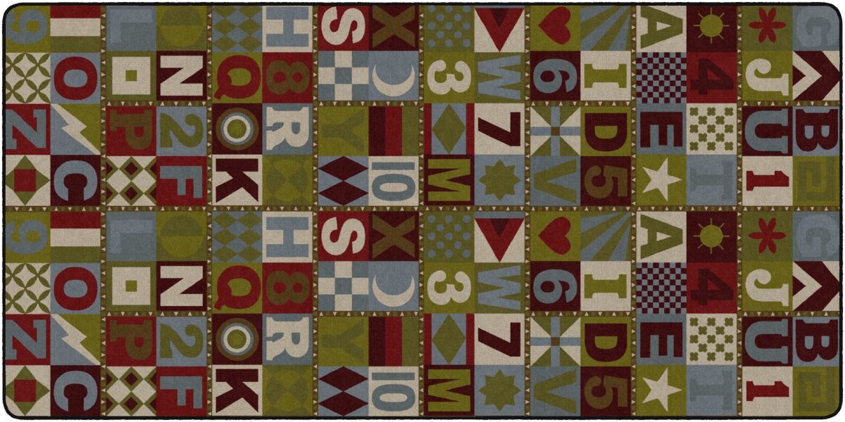 FM169-42A Floors That Teach Tranquility Rectangle Rug - 6 ft. x 12 in.