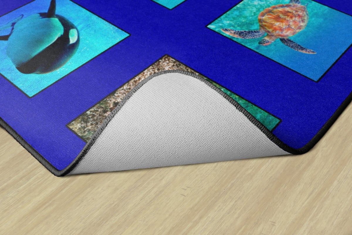 FA1303-44FS Around The Ocean Rug - 7 ft. 6 in. x 12 ft.