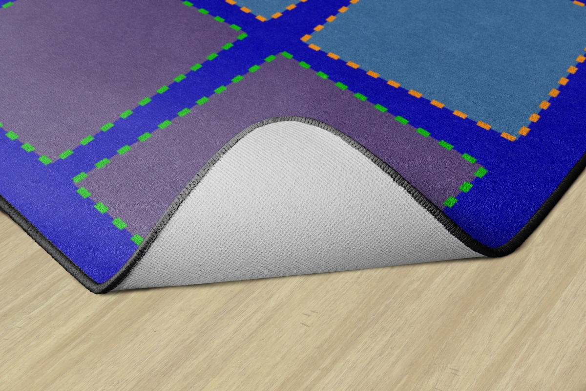 FA1335-44FS Quilted Seating Primary Rug - 7 ft. 6 in. x 12 ft.