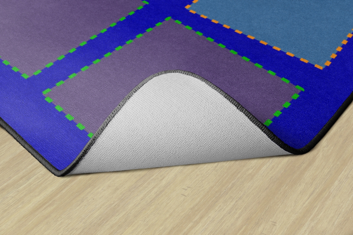 FA1335-58FS Quilted Seating Primary Rug - 10 ft. 6 in. x 13 ft. 2 in.
