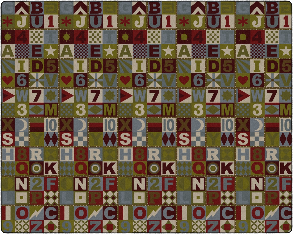 FM169-76A Floors That Teach Tranquility Rectangle Rug - 12 x 15 ft.