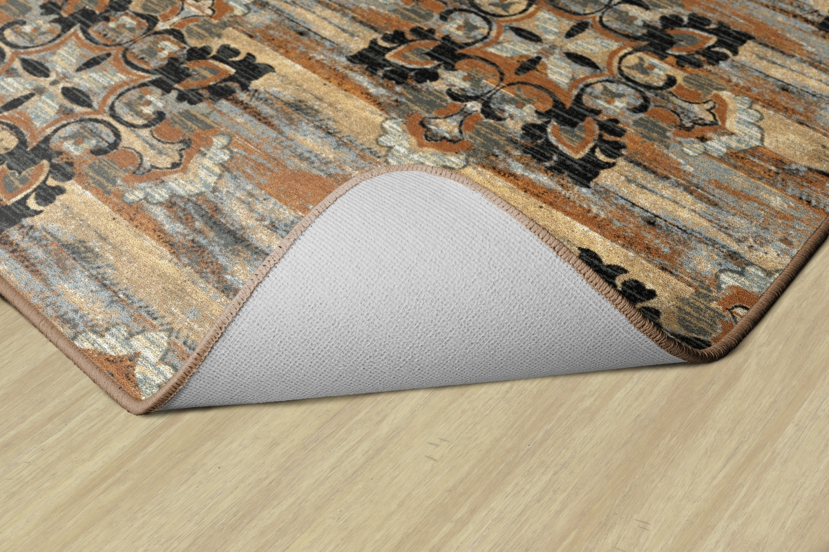 FA1378-34FS Franklin Chocolate Rug - 6 x 9 ft.