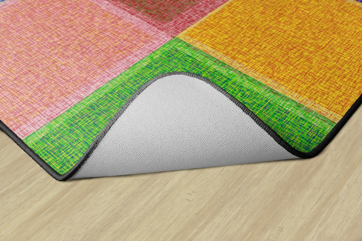 FA1312-44FS Crosshatch Primary Rug - 7 ft. 6 in. x 12 ft.
