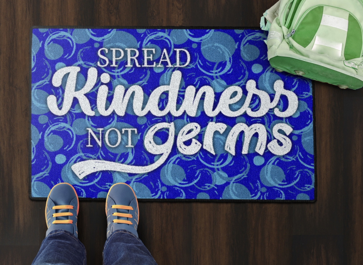 CW2004-08FS Spread Kindness Rectangle Rug - 2 x 3 ft.