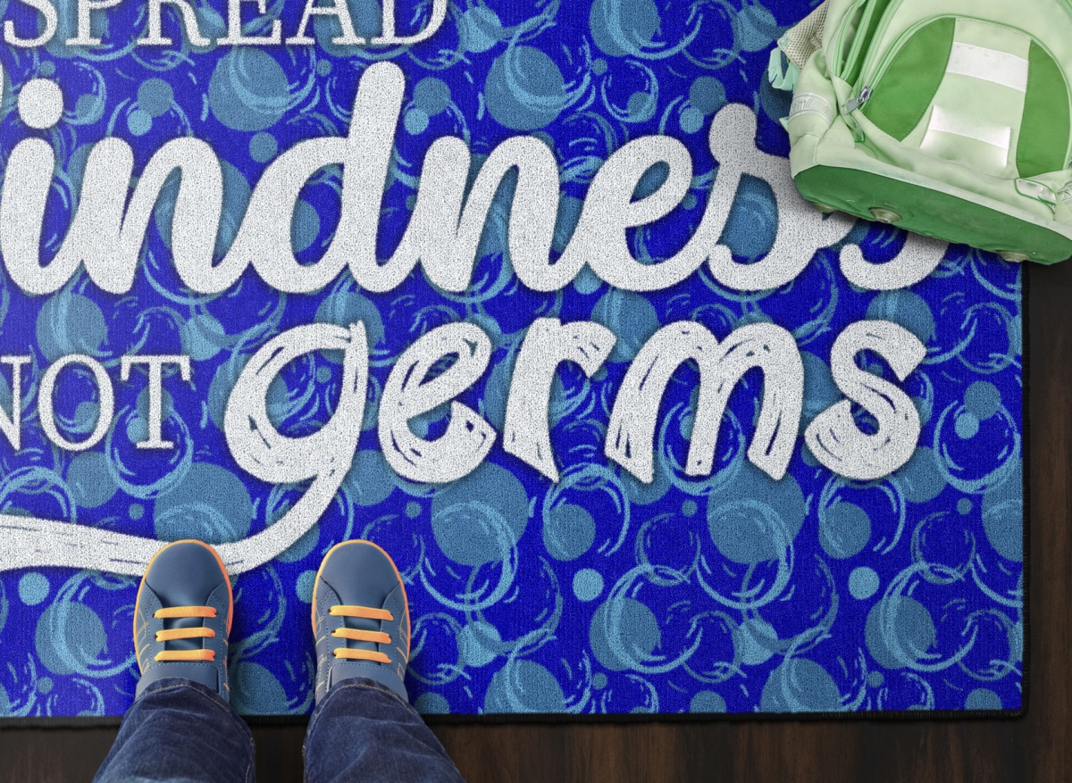 CW2004-16FS Spread Kindness Rectangle Rug - 3 x 5 ft.