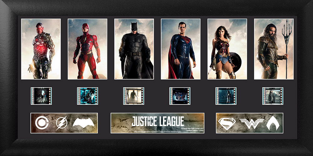 USFC6367 Justice League Deluxe S1 Film Cell Presentation