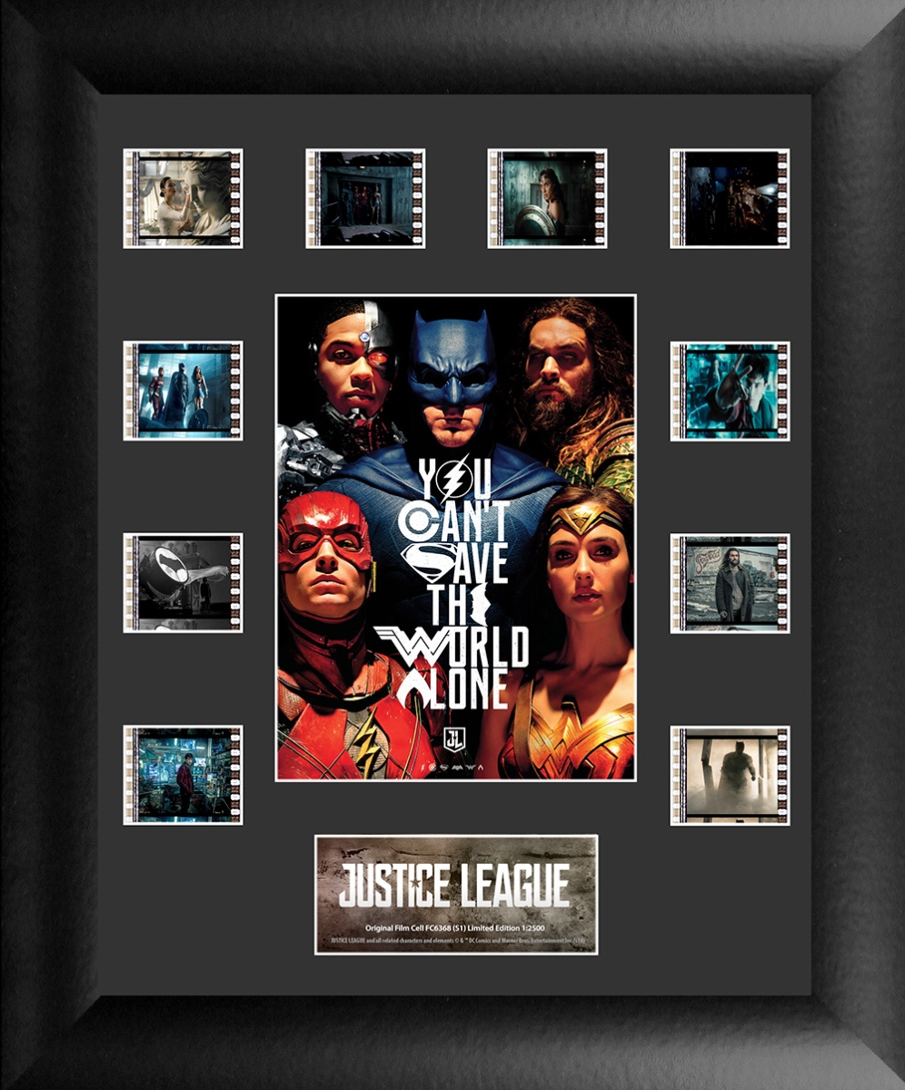 Justice League Mini Montage S1 Film Cell Presentation
