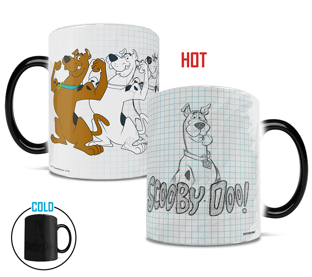 Picture of Trend Setters MMUG760 Scooby Doo Sketchy Scooby Morphing Heat-Sensitive Mug