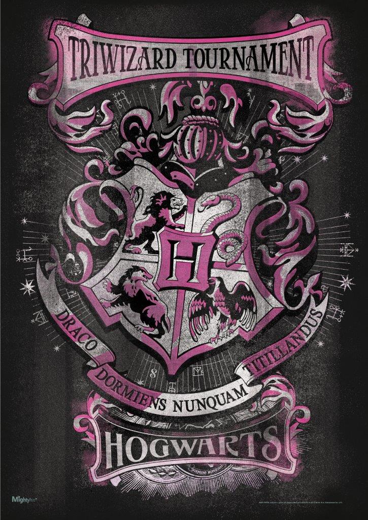 Harry Potter Tri-Wizard - Hogwarts MightyPrint Wall Art