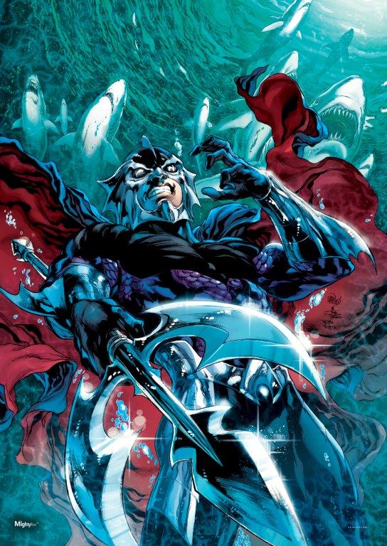 DC Aquaman Ocean Master Strikes MightyPrint Wall Art